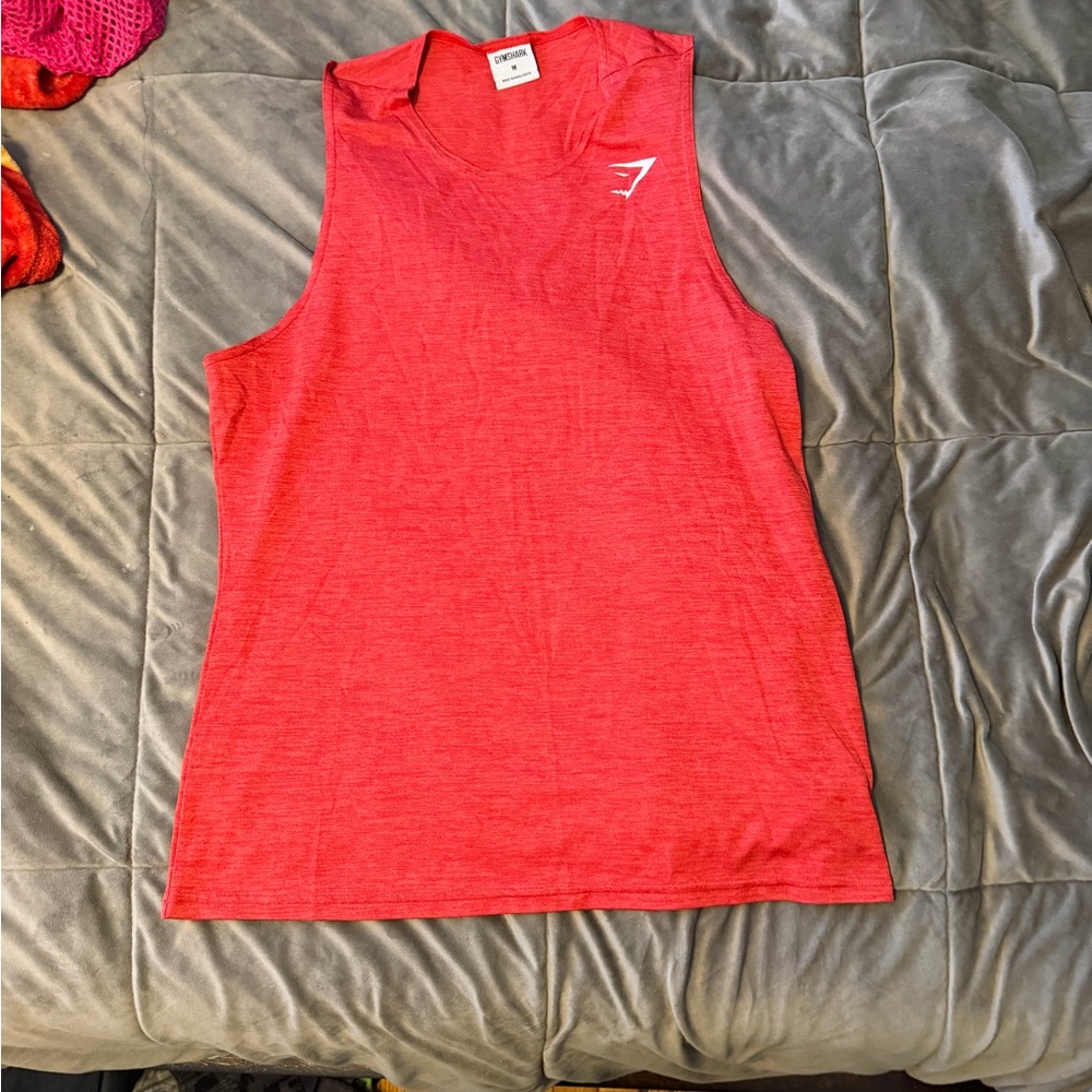 Gymshark Red Tank Top